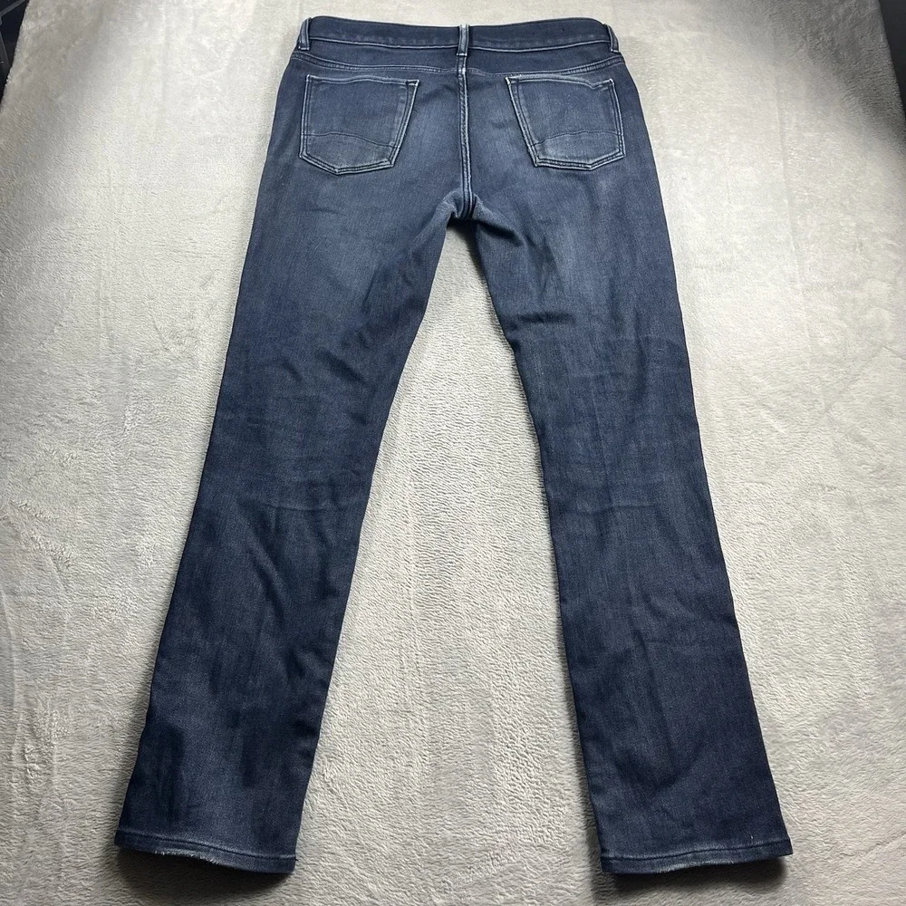 Banana‎ Republic Travelers Jeans Navy Blue Denim Mens 33x31* Pants Slim Fit